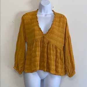 Lucky brand blouse size medium